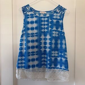 Sleeveless blouse